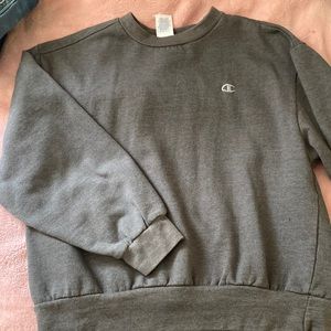 Cropped champion sweater